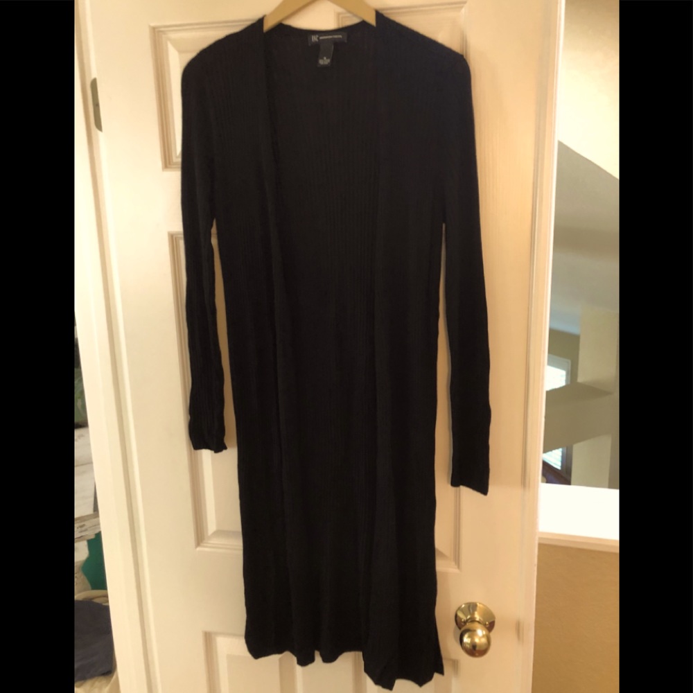 Long INC light sweater cardigan